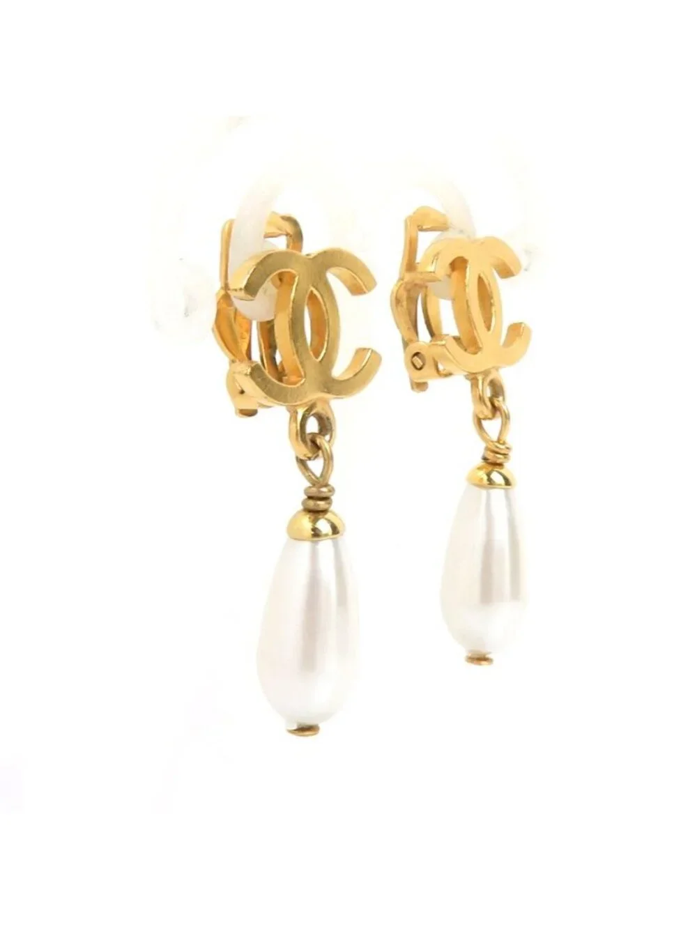 Chanel Earrings CC Logo